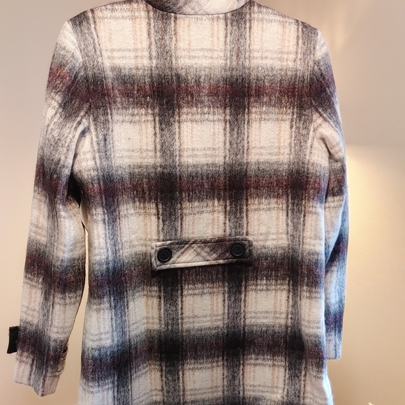 Charlie B Wool plaid jacket size S - Picture 2 of 4